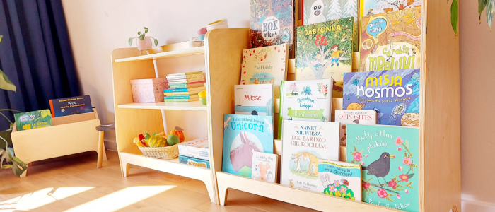 Children's Bookshelf Is Very Important For A Child
